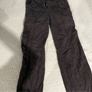Dark Grey Brandy Melville Cargo Pants